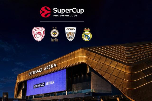 Etihad Arena será o palco da estreia do troféu