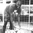 Régis no treino do Marítimo em 1996 - foto A BOLA
