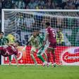 Golo monumental de Espí foi anulado por fora de jogo -  FOTO: IMAGO