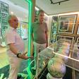 Filipe Soares Franco, antigo presidente do Sporting, voltou, 19 anos depois, ao Museu de Leiria, que tinha inaugurado em 2007