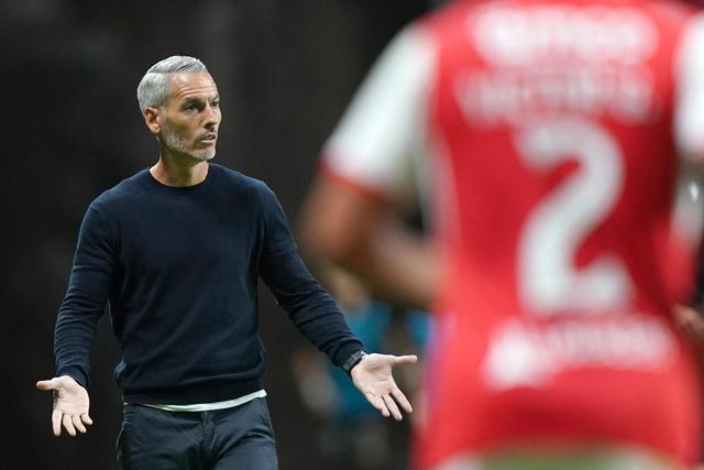 Carlos Vicens  diz que o SC Braga tem de dar uma boa resposta frente ao Estoril — Foto: Hugo Delgado/LUSA