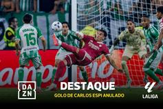 Monumental golo de Espí foi anulado no VAR