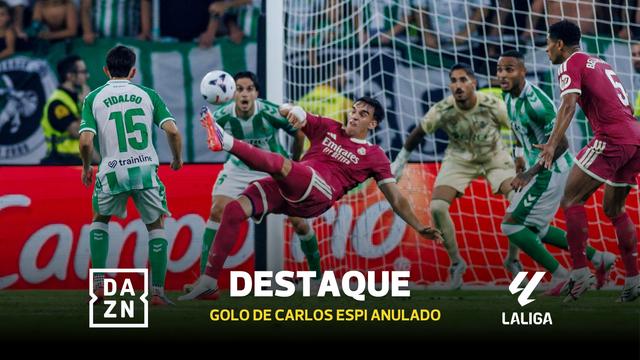 Monumental golo de Espí foi anulado no VAR