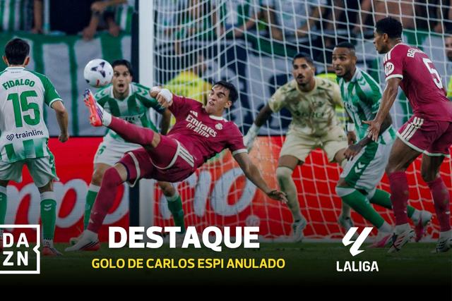Monumental golo de Espí foi anulado no VAR