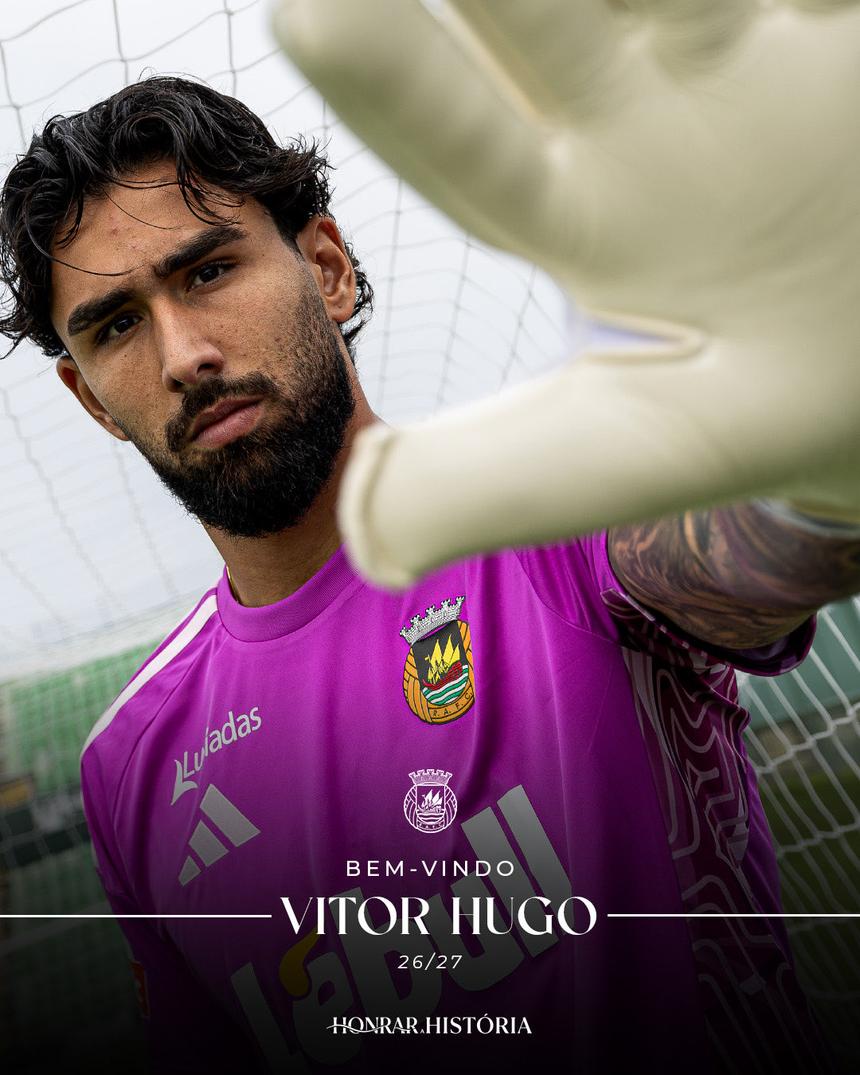 Vítor Hugo reforça a baliza do Rio Ave — Foto: Rio Ave