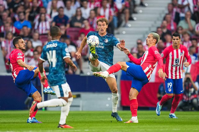 Champions em direto: siga aqui o Atlético Madrid-Feyenoord