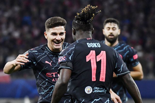 Alvárez e Doku embalam City em Leipzig, Estrela Vermelha e Young Boys empatam no Marakana