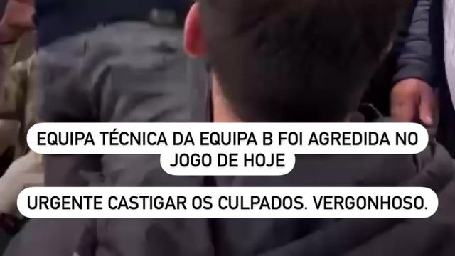 Treinador do Vitória de Guimarães B agredido por adeptos em Paredes