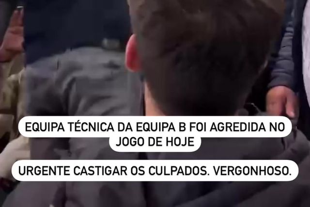 Treinador do Vitória de Guimarães B agredido por adeptos em Paredes