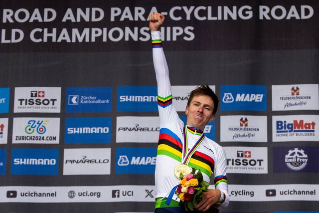 Sabe quanto ganhou Pogacar com o ouro do Mundial? Mal deu para a viagem