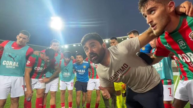 «Dar tudo!»: o discurso motivador do treinador do Marítimo