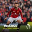 Bruno Fernandes a centímetros de um golo do outro mundo