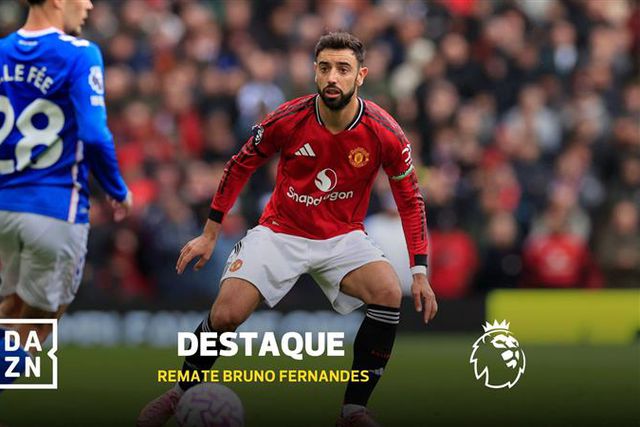Bruno Fernandes a centímetros de um golo do outro mundo