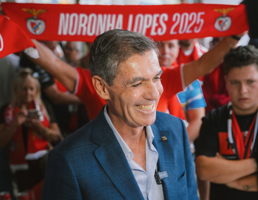 João Noronha Lopes, candidato a presidente do Benfica - Foto Ana Rocha Nené
