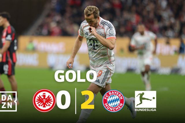 Golaço! Harry Kane amplia vantagem do Bayern de fora da área