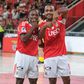 Goleada do Benfica com Higor em destaque