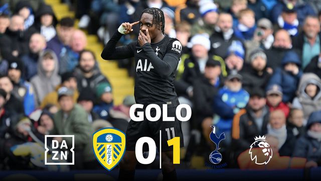 Foi assim a estreia a marcar de Mathys Tel esta época pelo Tottenham