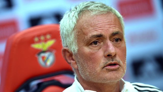 José Mourinho, treinador do Benfica - Foto Miguel Nunes