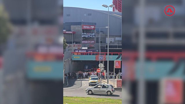 Autocarro do Benfica arrancou para o Porto ao ritmo da euforia