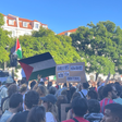 Manifestação pró-Palestina em Lisboa ocupa Rossio e provoca um ferido