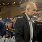 Pep Guardiola, treinador do Manchester City