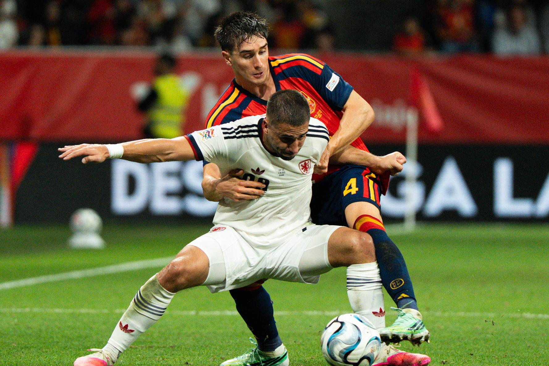 Fresneda viveu noite de sonho em Oviedo ao estrear-se pela seleção principal de Espanha (Foto IMAGO)