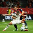 Fresneda viveu noite de sonho em Oviedo ao estrear-se pela seleção principal de Espanha (Foto IMAGO)