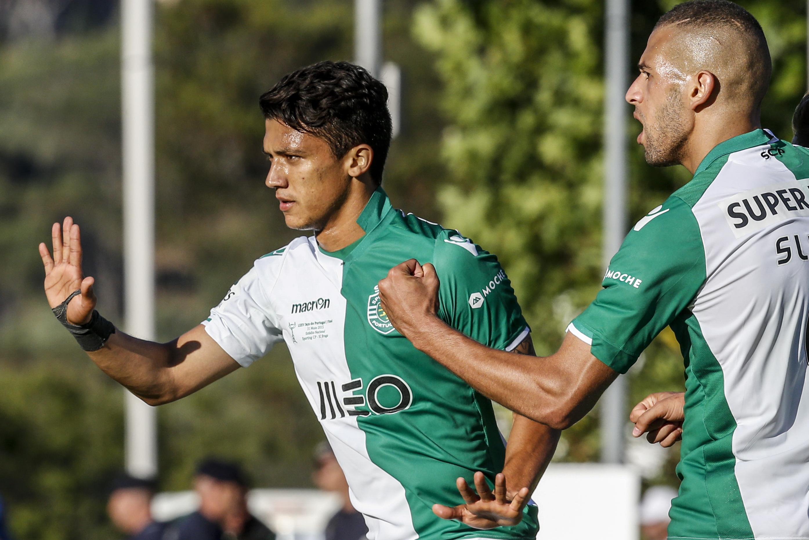 Fredy Montero em ação na final da Taça de Portugal de 2014/15 (Foto A BOLA)