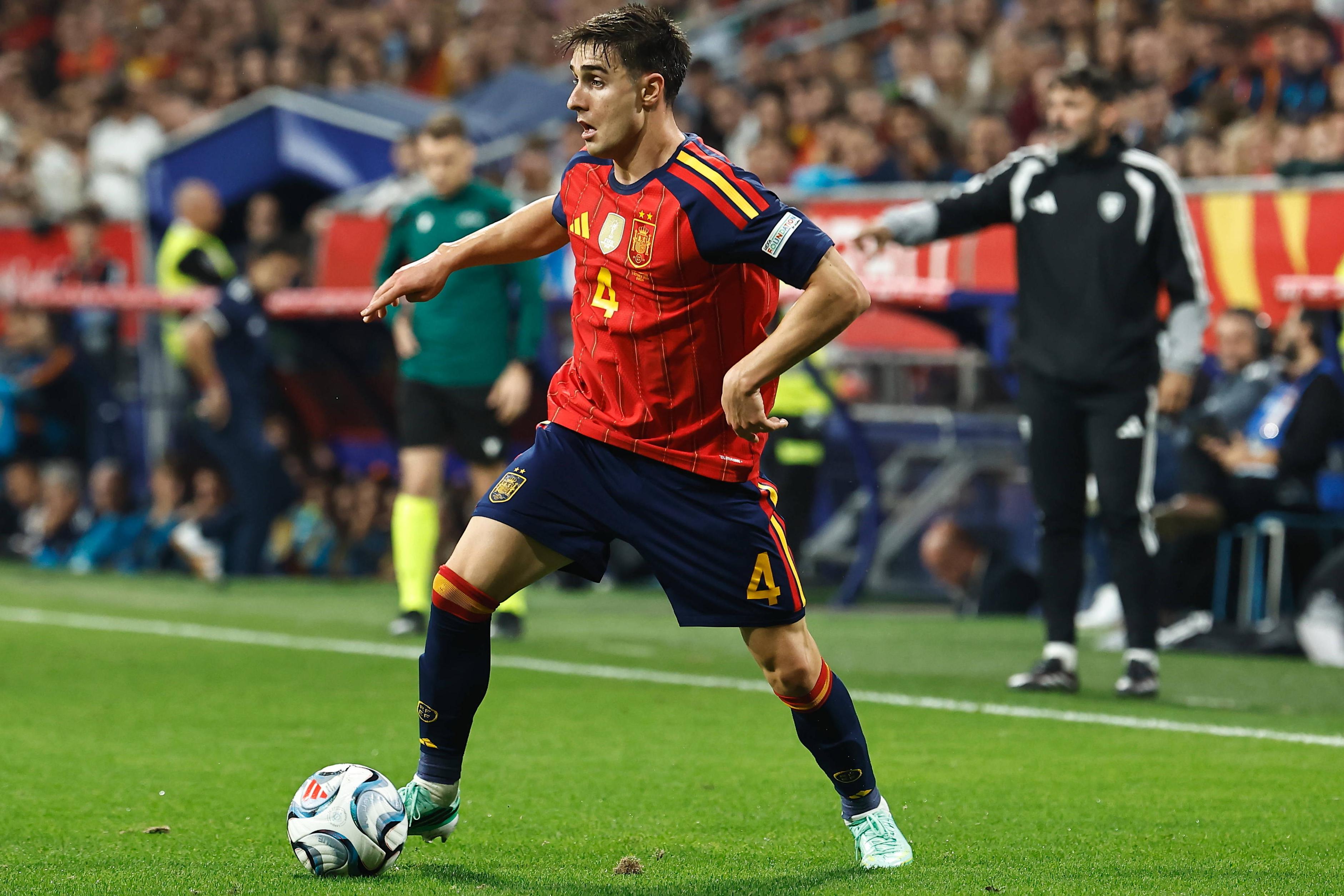 Iván Fresneda rubricou exibição muito satisfatória na estreia pela seleção A de Espanha