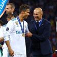 Ronaldo e Zidane na vitória da Liga dos Campeões em 2018