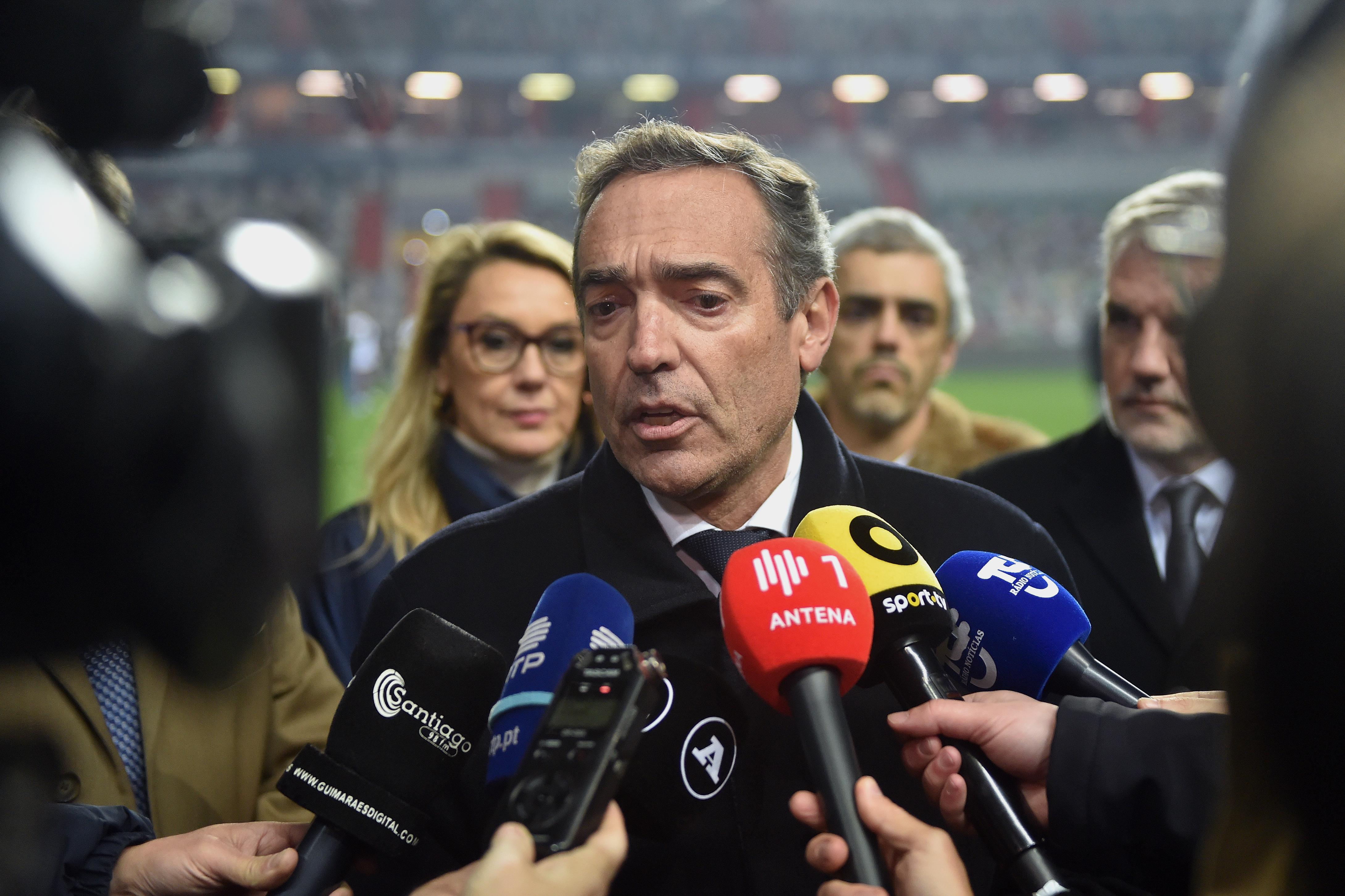 Reinaldo Teixeira, presidente da Liga Portugal - Foto: MIGUEL NUNES