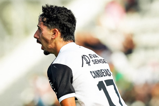 André Candeias explodiu no Farense na temporada passada e na época em curso continua a dar cartas — Foto: Farense