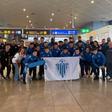 Equipa do Sporting de Hortaleza, antes da viagem - Foto: @adsportingdehortaleza