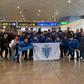 Equipa do Sporting de Hortaleza, antes da viagem - Foto: @adsportingdehortaleza