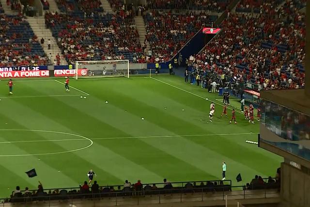 O aquecimento de Portugal no Dragão