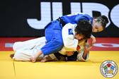 Catarina Costa foi eliminada dos Mundiais pela francesa Shirine Boukli - Foto: FI Judo