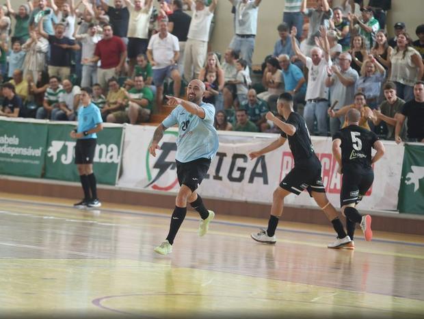 Henrique Vicente marcou o golo que valeu empate ao Eléctrico na receção ao Sporting - Foto: FPF