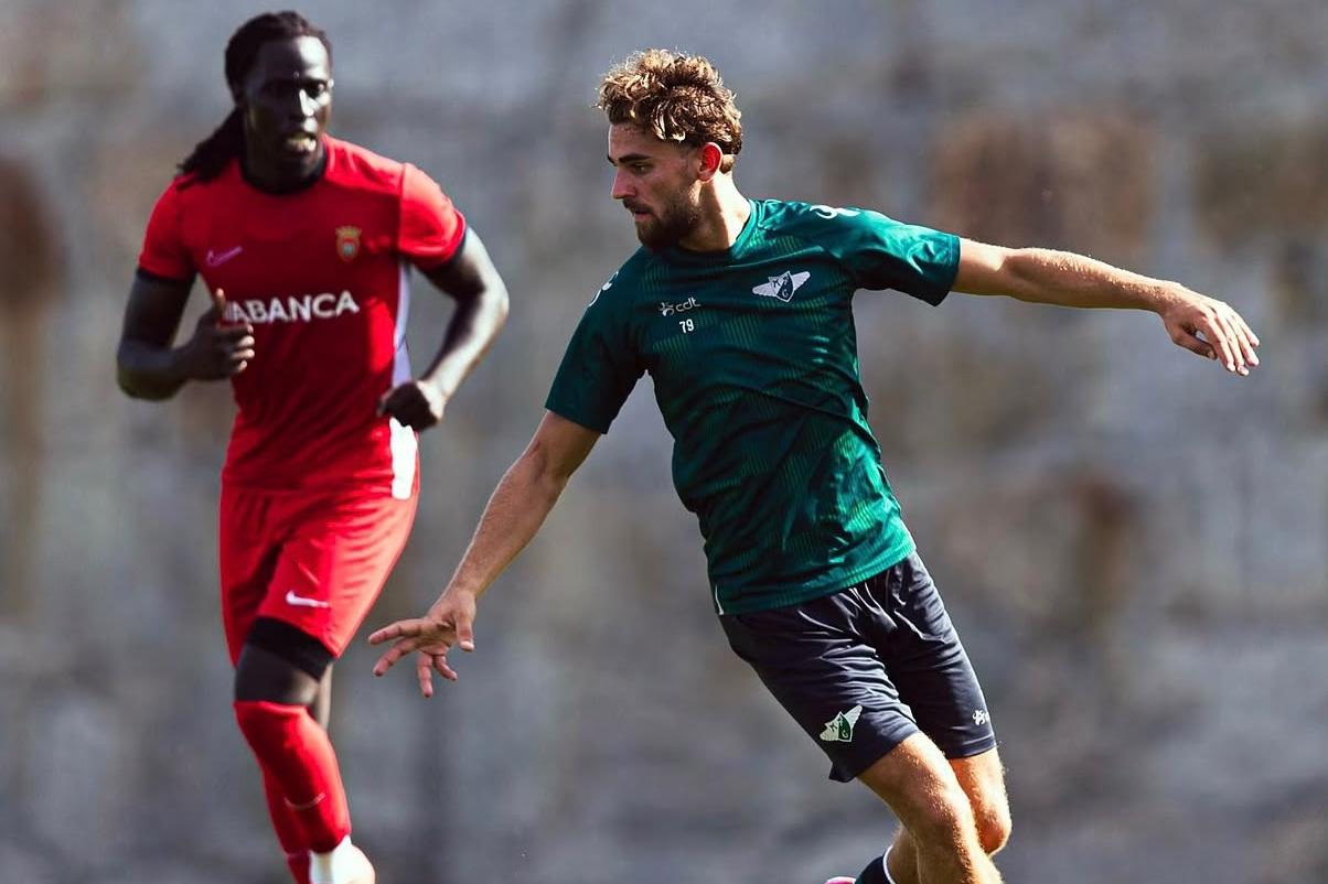 Leonardo Vonic está de pé quente - Foto: Moreirense