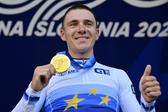 Remco Evenepoel, campeão europeu de fundo