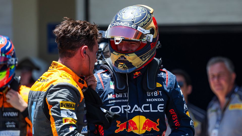 GP do Brasil: Verstappen ‘rouba’ primeiro lugar do ‘sprint’ a Lando Norris