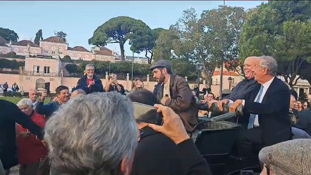 Marcelo Rebelo de Sousa andou no primeiro automóvel de Portugal