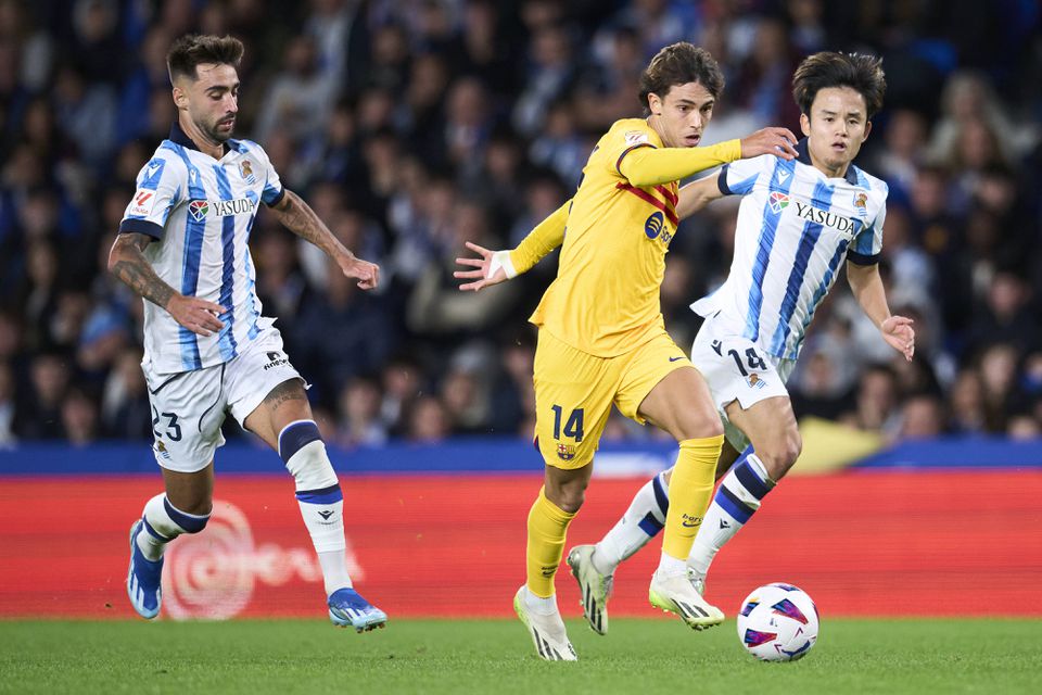 Atenção, Benfica: Real Sociedad cai no último minuto com o Barcelona