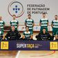 Oliveirense, SC Tomar e Valongo na elite europeia