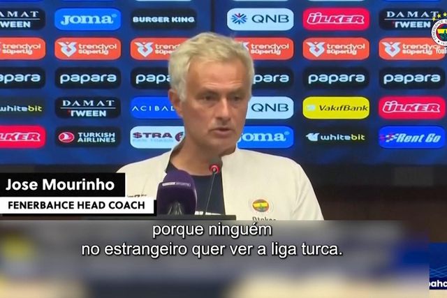 Mourinho arrasa Liga turca: «Cheira mal»