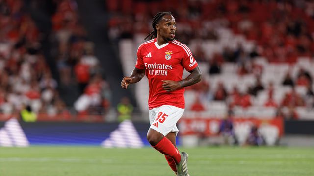 Renato Sanches em ação pelo Benfica