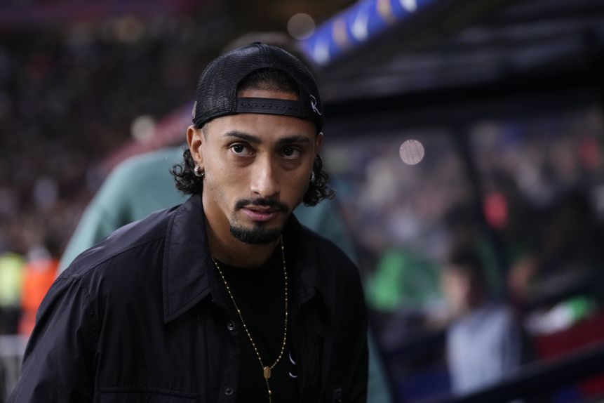 Raphinha, extremo do Barcelona