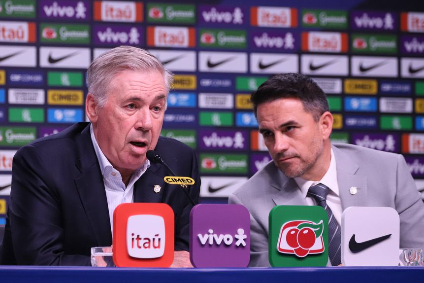 Carlo Ancelotti, selecionador do Brasil