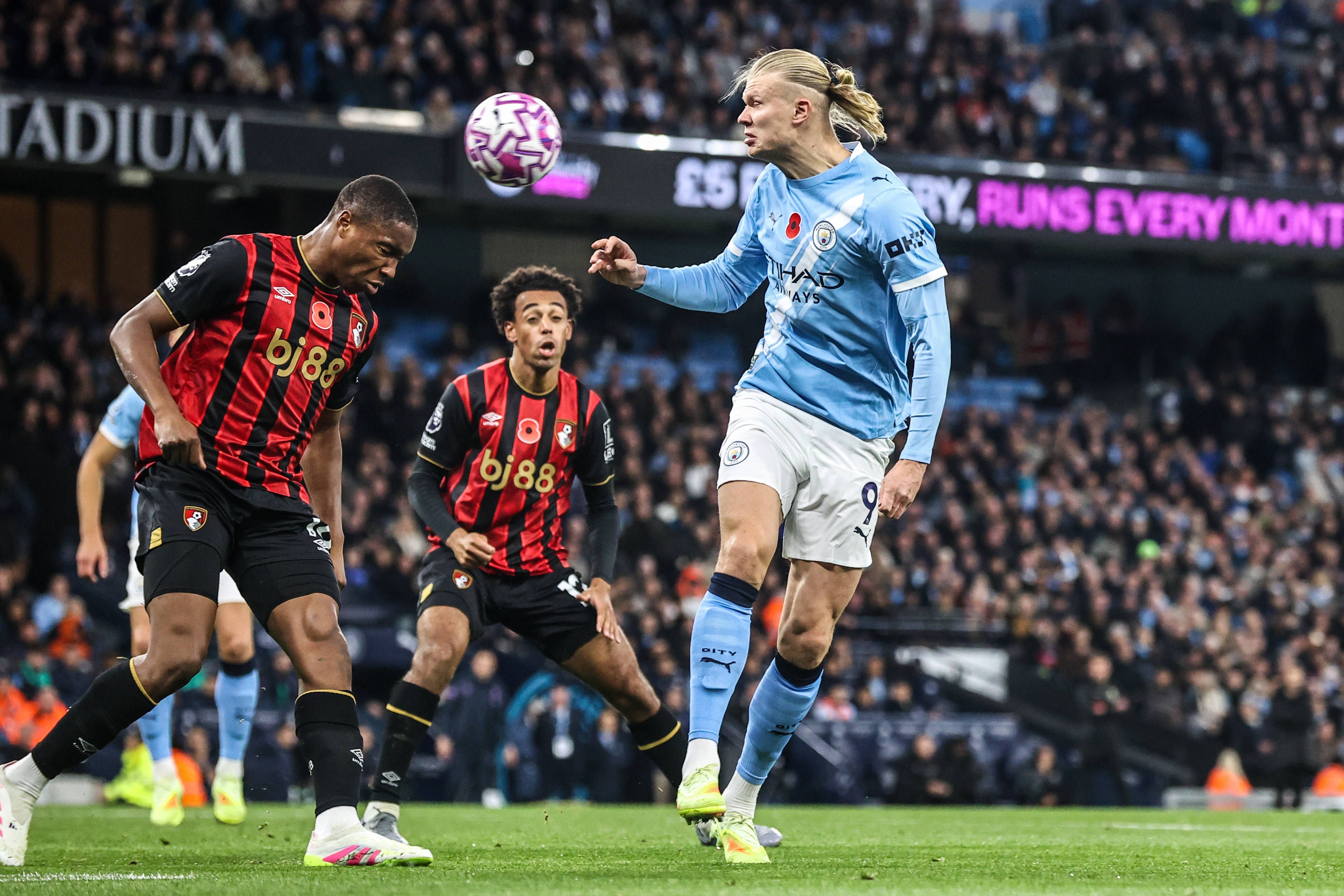 2.º Erling Haaland, Manchester City, 25 anos: 200 milhões de euros