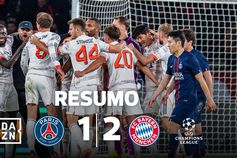 João Neves marcou, Luis Díaz foi do céu ao inferno, mas Bayern venceu em Paris (resumo)