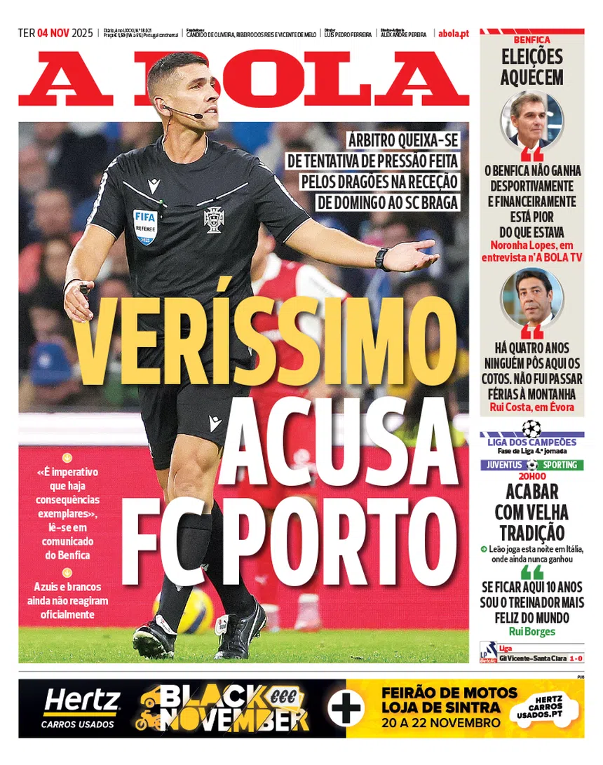 Quatro de novembro: o dia do caos